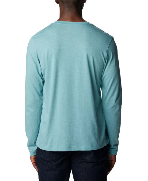 Men's Thistletown Hills Logo Graphic Long-Sleeve Tech Henley Shasta Heather - 2