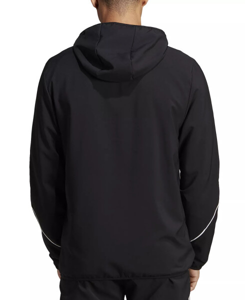 Men's Tiro 23 League AEROREADY Hooded Windbreaker Black/wht - 2