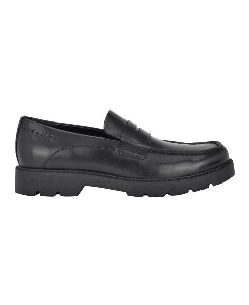 Men's Tollin Lug-Sole Casual Loafers Black - 2