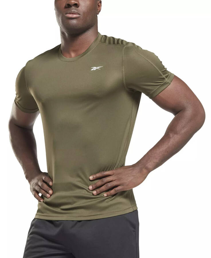 Men's Training Moisture-Wicking Tech T-Shirt Army Green - 6