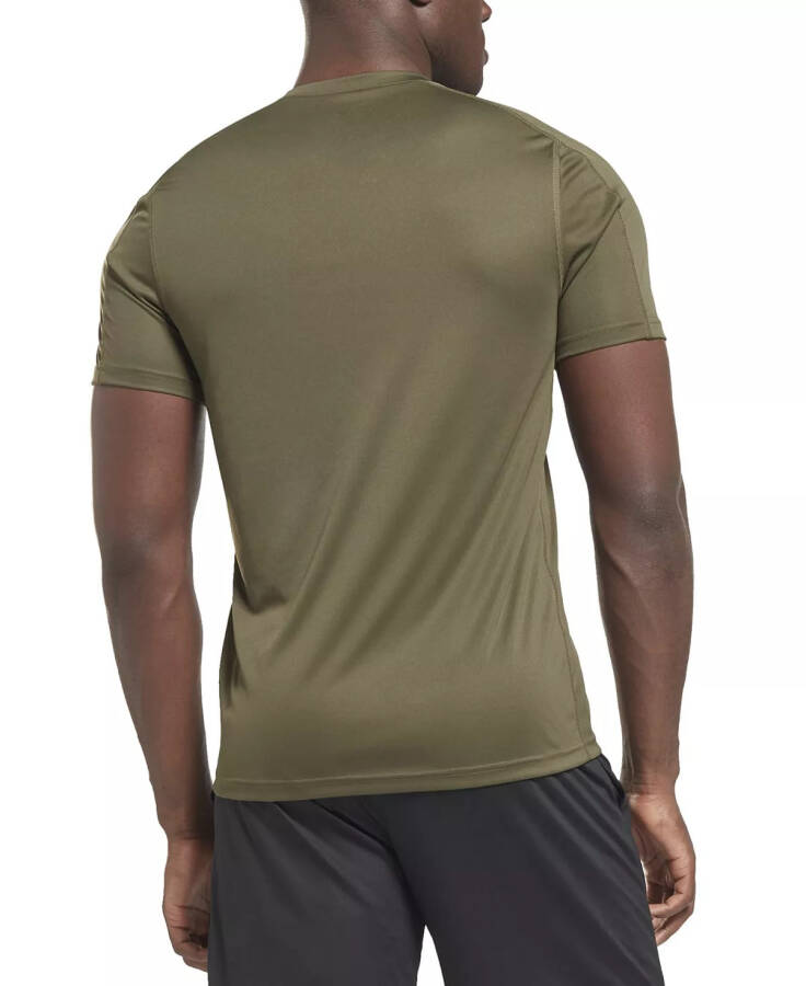 Men's Training Moisture-Wicking Tech T-Shirt Army Green - 2