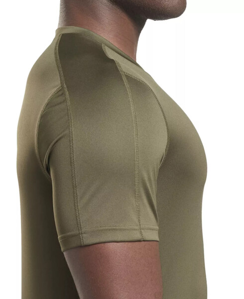 Men's Training Moisture-Wicking Tech T-Shirt Army Green - 4