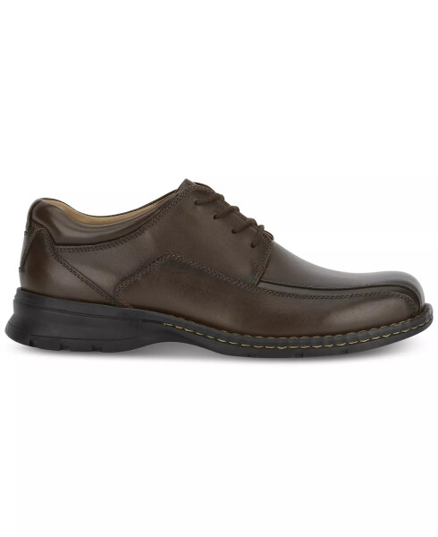 Men's Trustee Leather Oxfords Dark Tan - 2