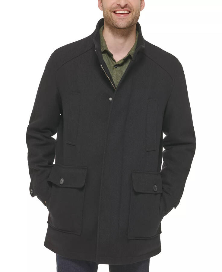 Men's Twill Field Jacket Black - 1