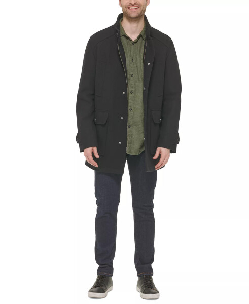 Men's Twill Field Jacket Black - 4