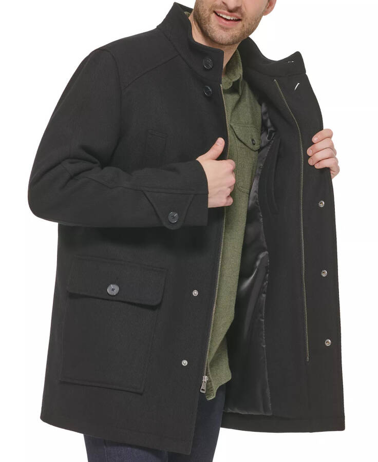 Men's Twill Field Jacket Black - 5