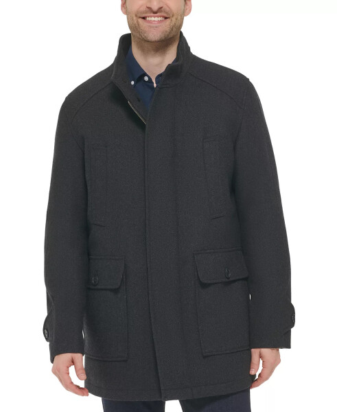 Men's Twill Field Jacket Charcoal - 1