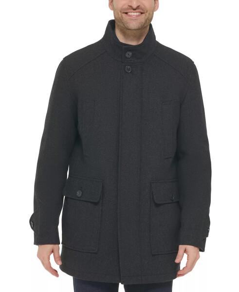 Men's Twill Field Jacket Charcoal - 5