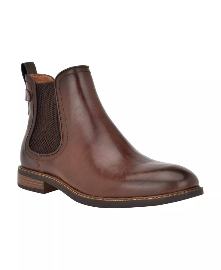 Men's Vitus Pull On Chelsea Boots Cognac - 1