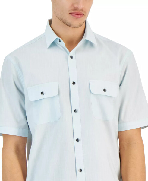 Men's Warren Shirt, Created for Modazone Aqua Haze - 3