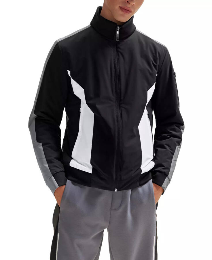 Men's Water-Repellent Padded Jacket Black - 1