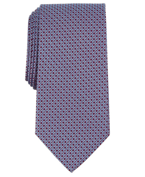 Men's Westway Mini-Dot Tie Burgundy - 3