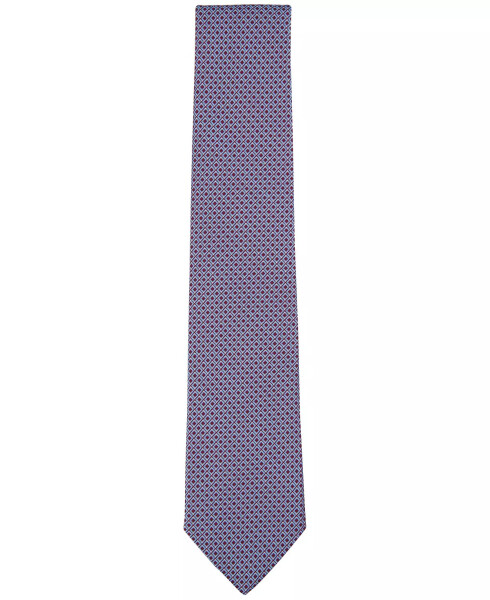 Men's Westway Mini-Dot Tie Burgundy - 4