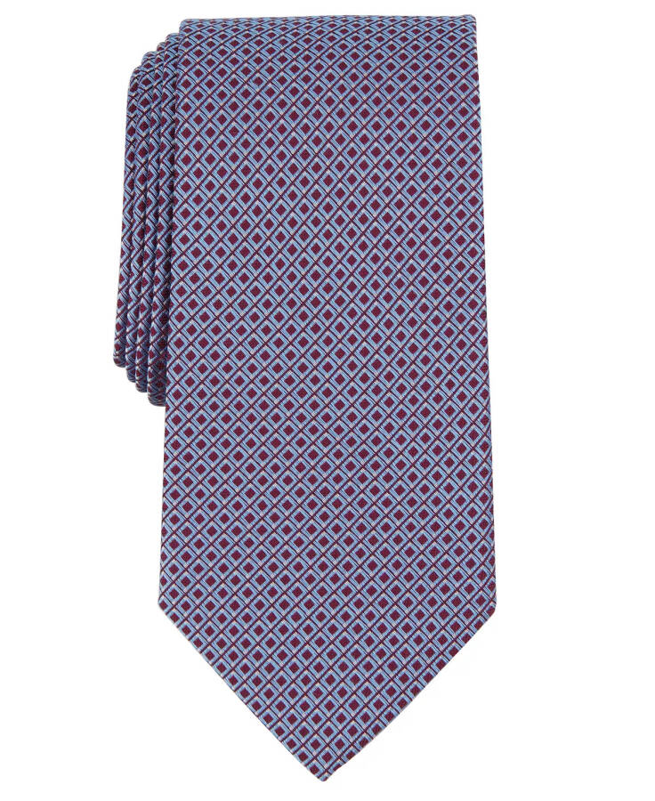 Men's Westway Mini-Dot Tie Burgundy - 1