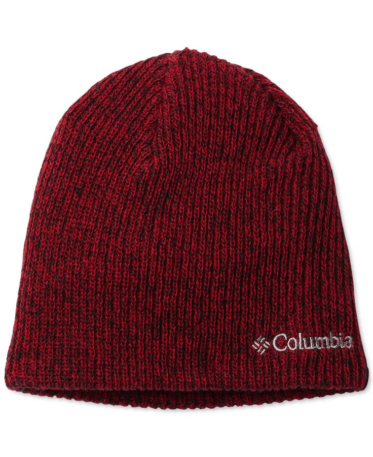 Men's Whirlibird Watch Cap Beanie Mountain Red, Black Marled - 1