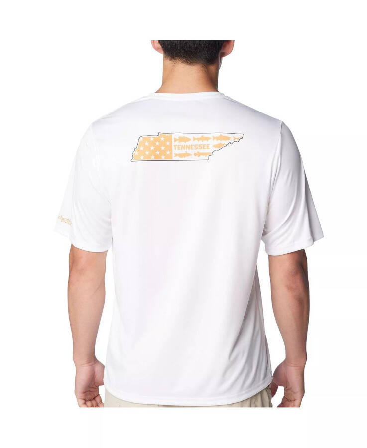 Men's White Tennessee Volunteers Terminal Tackle State Omni-Shade T-shirt White - 2