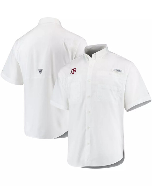 Men's White Texas A&M Aggies Tamiami Shirt White - 3