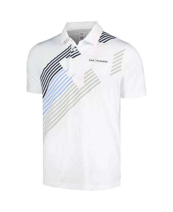 Men's White THE PLAYERS Volition Jet Polo Shirt White - 2