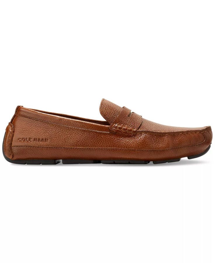 Men's Wyatt Slip-On Penny Drivers British Tan - 2