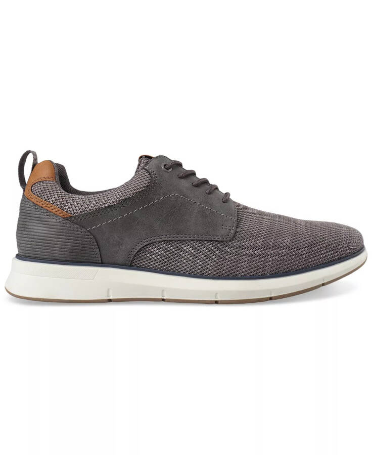 Men's Xavier Knit Modern Sneaker, Created for Modazone Grey - 2