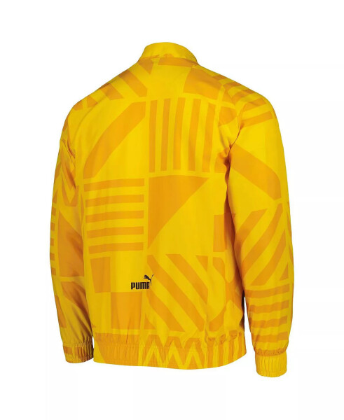 Men's Yellow Manchester City Pre-Match Raglan Full-Zip Training Jacket Yellow - 2