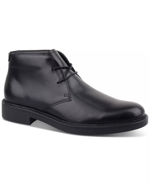 Men's Zane Lace-Up Chukka Boots, Created for modazone Black - 1