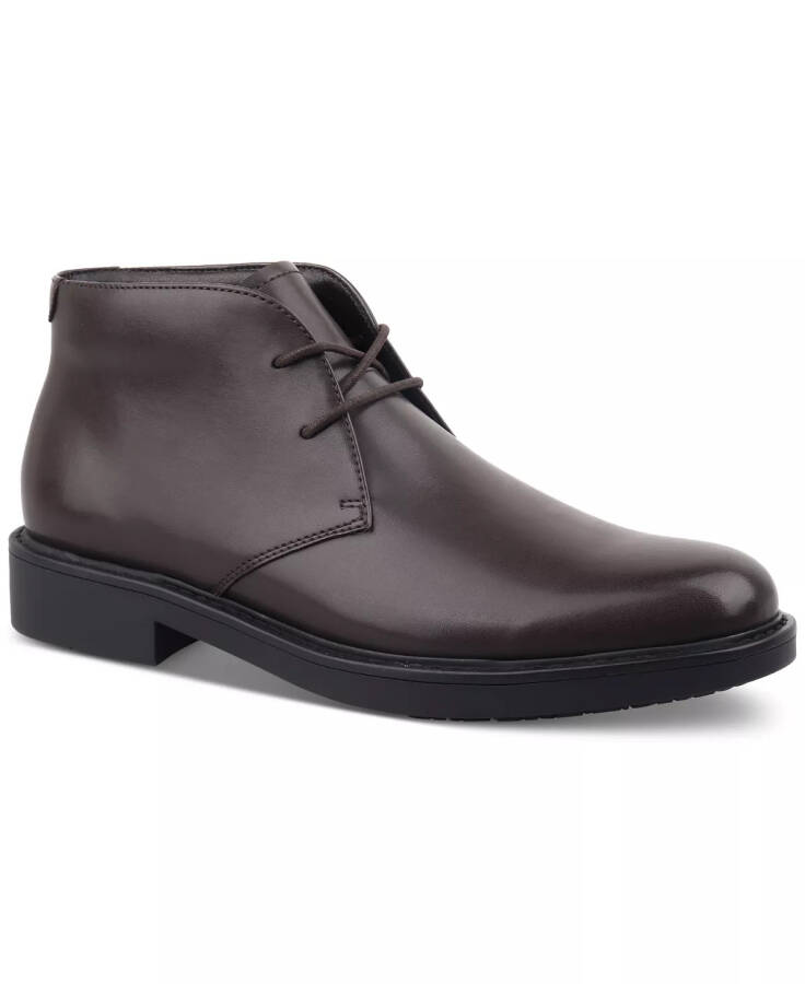 Men's Zane Lace-Up Chukka Boots, Created for Modazone Brown - 1