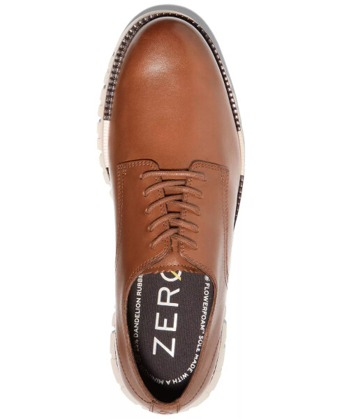 Men's ZERØGRAND Remastered Lace-Up Oxford Dress Shoes Ch British Tan/ivory - 5