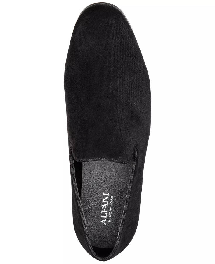 Men's Zion Smoking Slipper Loafers, Created for Modazone Black - 4