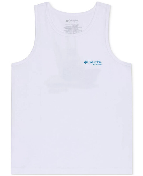 Men's Zoom Graphic Tank Top White - 2