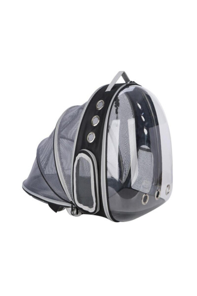 Mesh Openable Transparent Astronaut Cat Dog Pet Carrier Bag - 9