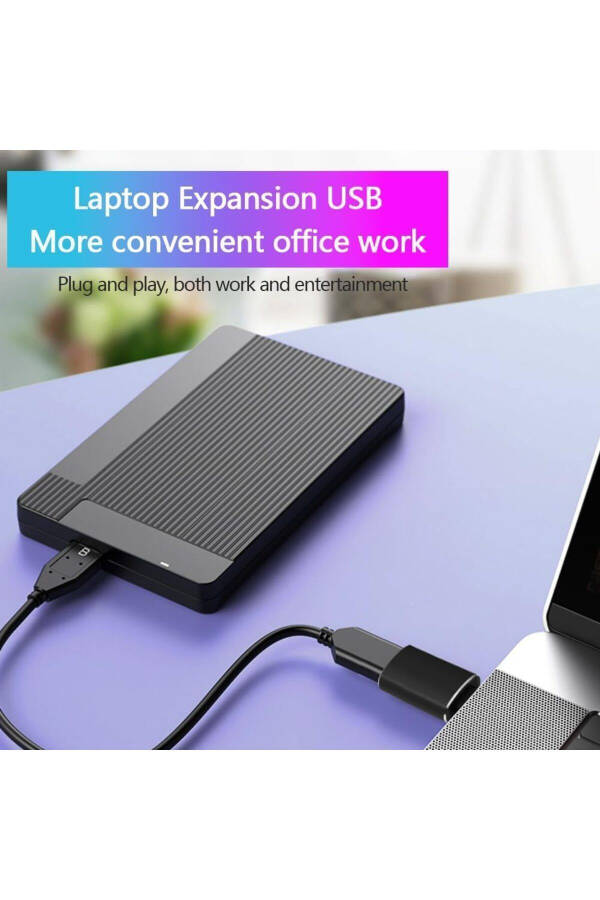 Металлический адаптер Type C Usb 3.1 OTG для подключения флешек к телефонам - 5