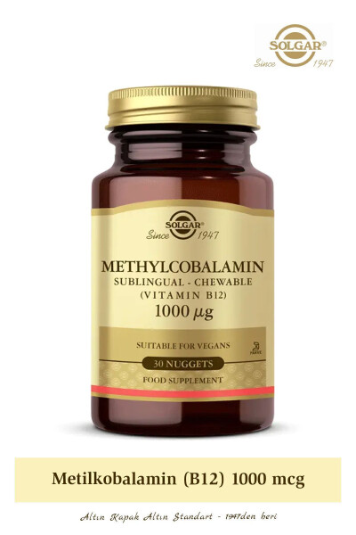 Methylcobalamin (B12) 1000 mcg 30 Sublingual Tablets - 7