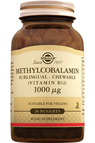 Metilkobalamin (B12) 1000 mcg 30 Dilaltı Tablet - 10