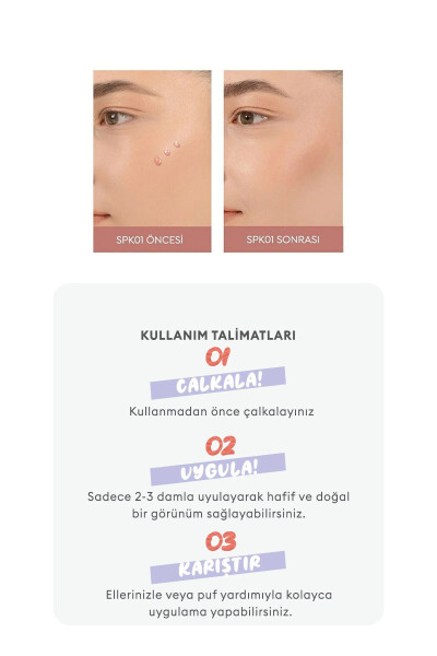 Meyve Kokulu Sedefli Kalıcı Likit Allık Juicy-pang Water Blusher Shimmer (SPK01) - 6