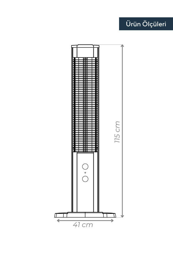 Mh-2300 Dual Orbit Vertical Heater - 5