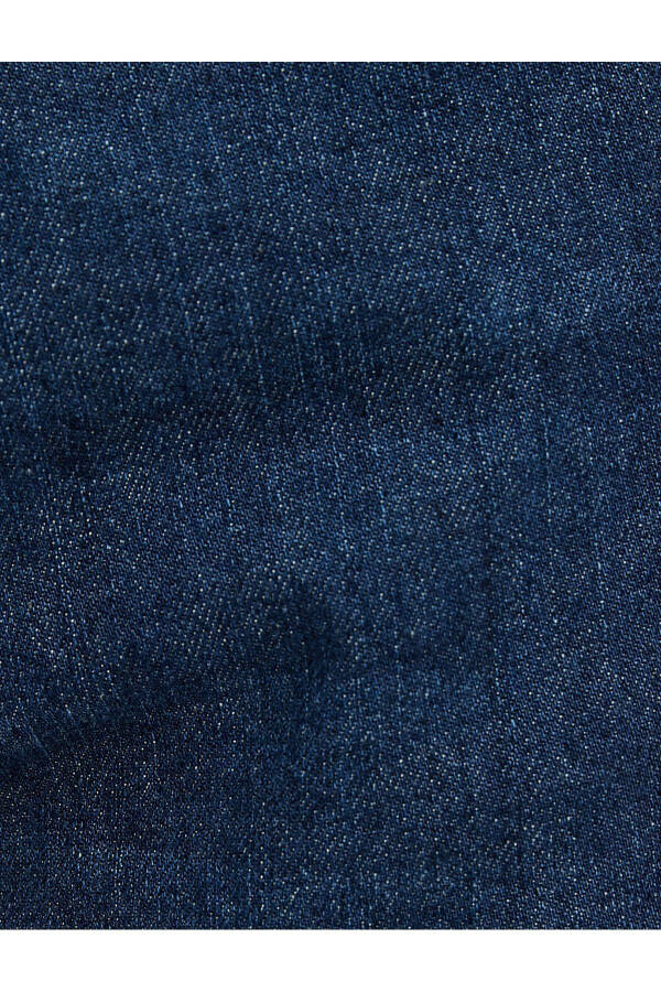 Michael Jean 4wam40250nd marka koyu indigo erkek jean pantolonu. - 5