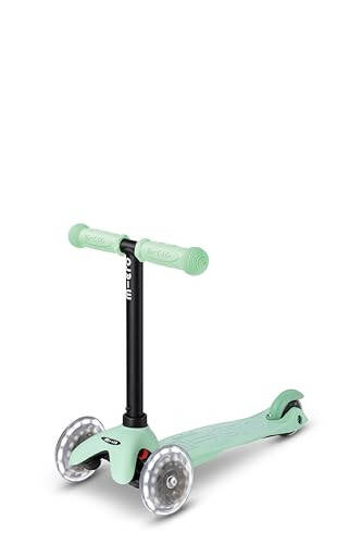 Micro Kickboard - Mini2Grow LED Tekerlekli - 4'ü 1 Arada Scooter - Eğilerek Direksiyon - İsviçre Tasarım Micro Scooter, Çocuklar İçin, 1-6 Yaş - 3