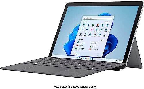 Microsoft Surface Pro 7+ LTE i5-1135G7 - Windows 10 Tablet with 16GB RAM, 256GB SSD Platinum - High-Performance Surface Laptop and Tablet in One - Ideal for On-the-Go Professionals 1Z8-00001 (Renewed) - 2