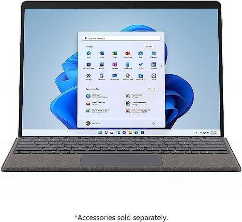 Microsoft Surface Pro 7+ LTE i5-1135G7 - Windows 10 Tablet with 16GB RAM, 256GB SSD Platinum - High-Performance Surface Laptop and Tablet in One - Ideal for On-the-Go Professionals 1Z8-00001 (Renewed) - 3