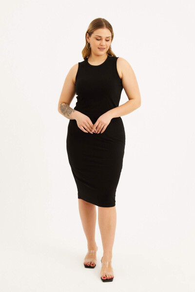 Midi Pencil Skirt - 1