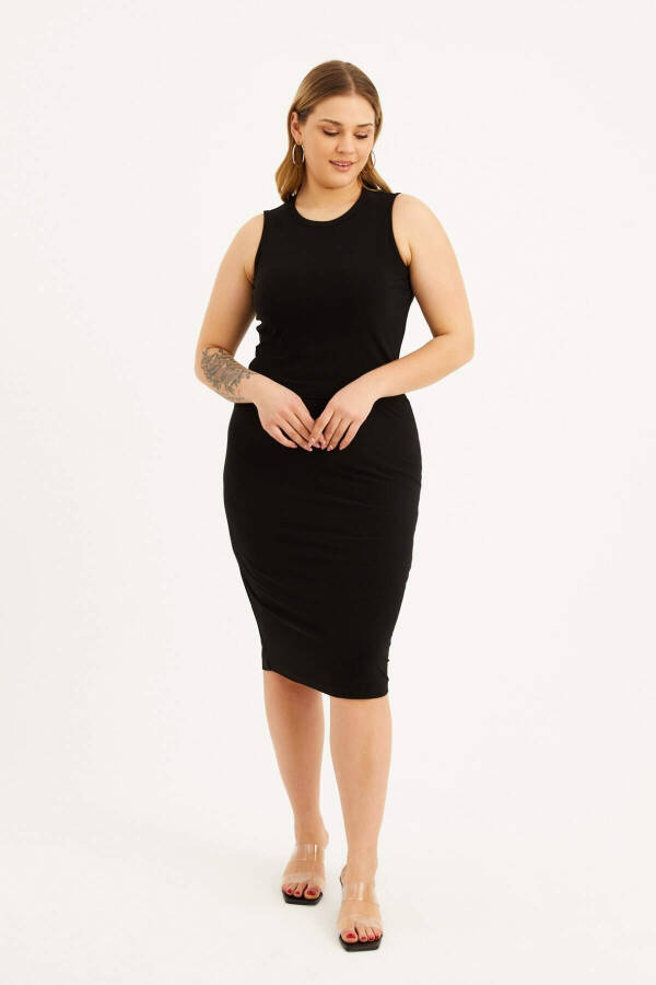 Midi Pencil Skirt - 1