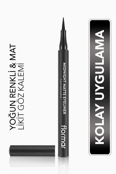 Midnight Matte Eyeliner - 001 Black - 11