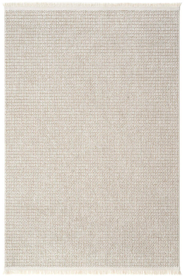 Mikasa Mks Plain Beige Soft Textured Rug Carpet Living Room Corridor Cut Runner Woven Machine Carpet - 25