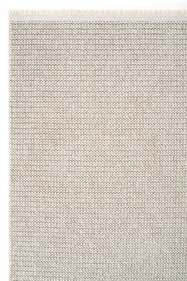 Mikasa Mks Plain Beige Soft Textured Rug Carpet Living Room Corridor Cut Runner Woven Machine Carpet - 27