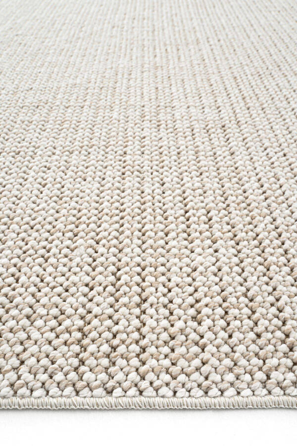 Mikasa Mks Plain Beige Soft Textured Rug Carpet Living Room Corridor Cut Runner Woven Machine Carpet - 30