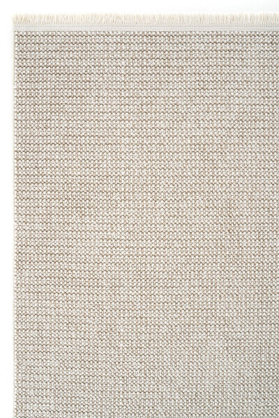 Mikasa Mks Plain Beige Soft Textured Rug Carpet Living Room Corridor Cut Runner Woven Machine Carpet - 19