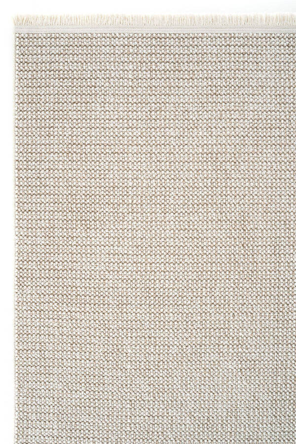 Mikasa Mks Plain Beige Soft Textured Rug Carpet Living Room Corridor Cut Runner Woven Machine Carpet - 11