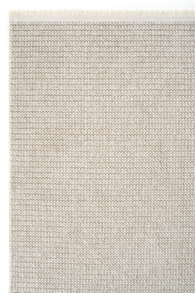 Mikasa Mks Plain Beige Soft Textured Rug Carpet Living Room Corridor Cut Runner Woven Machine Carpet - 3