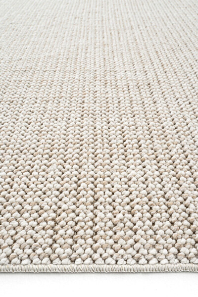 Mikasa Mks Plain Beige Soft Textured Rug Carpet Living Room Corridor Cut Runner Woven Machine Carpet - 6